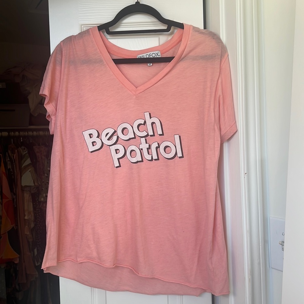 Wildfox V Neck Tee